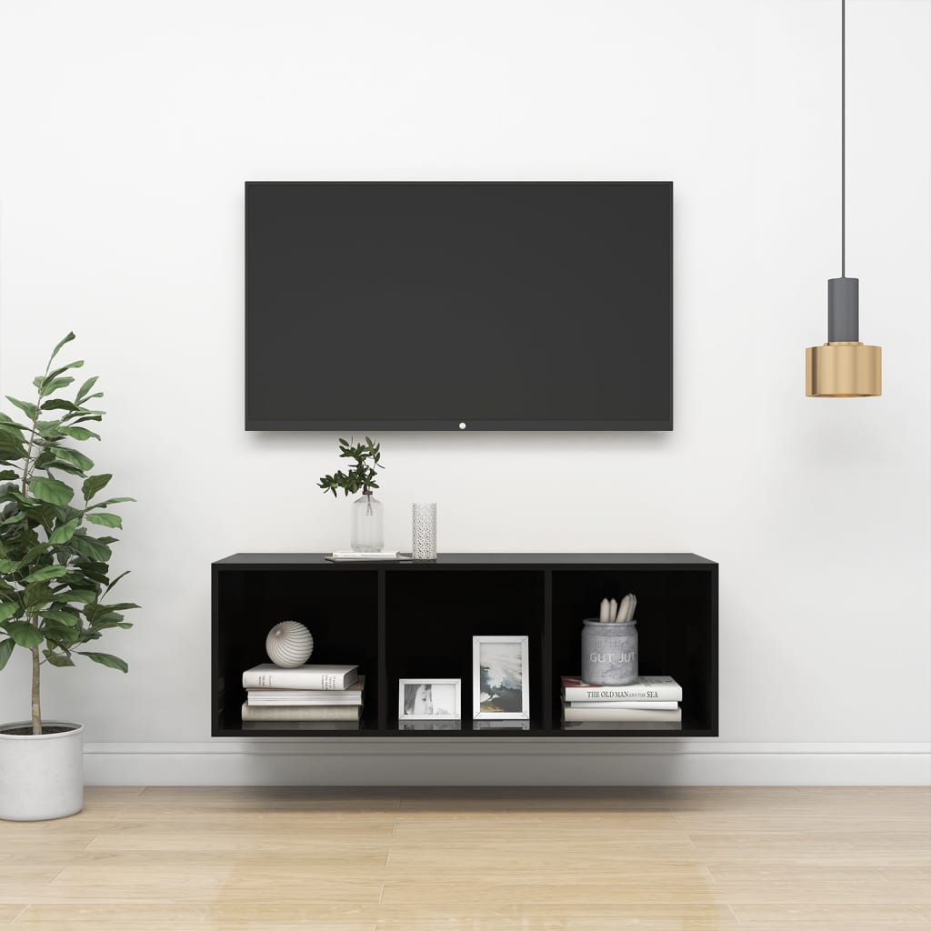 Wall-Mounted Tv Cabinet 37X37X Engineered Wood