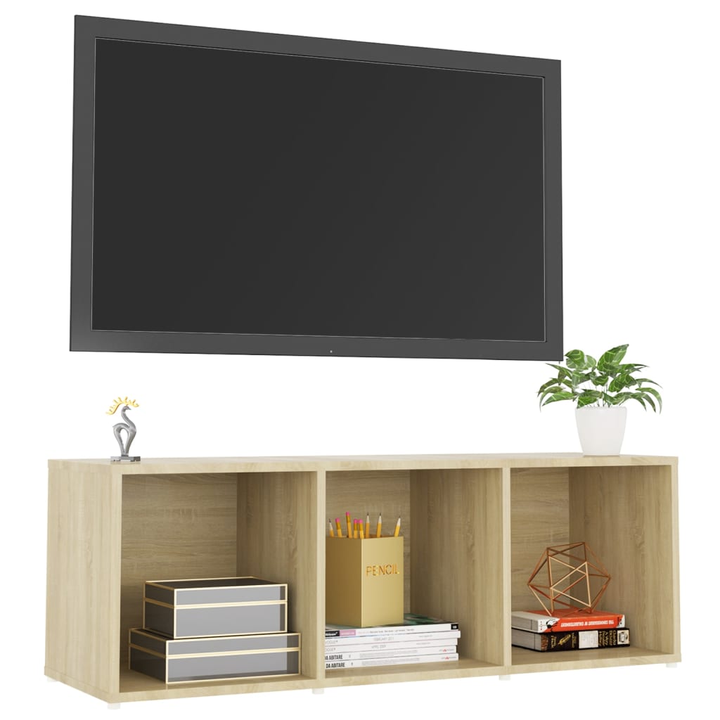 Tv Cabinet 107X35X Engineered Wood