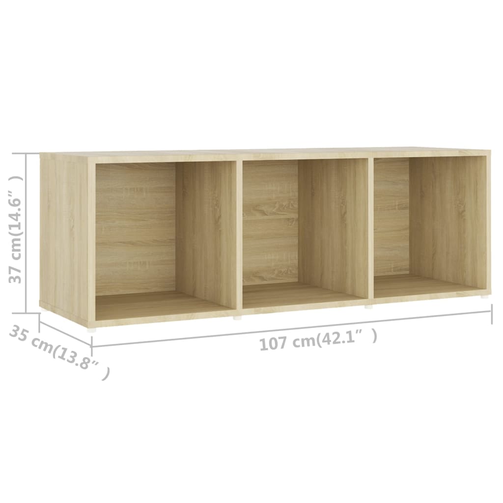 Tv Cabinet 107X35X Engineered Wood