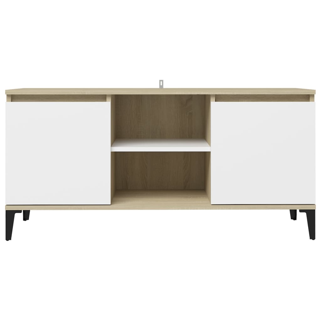 Tv Cabinet With Metal Legs 103.5X35X50 Cm