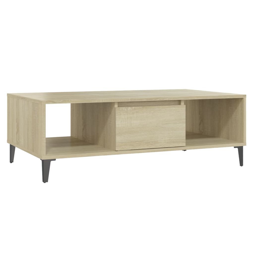 Coffee Table 103.5X60X35 Cm Engineered Wood