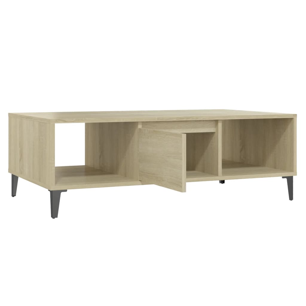 Coffee Table 103.5X60X35 Cm Engineered Wood