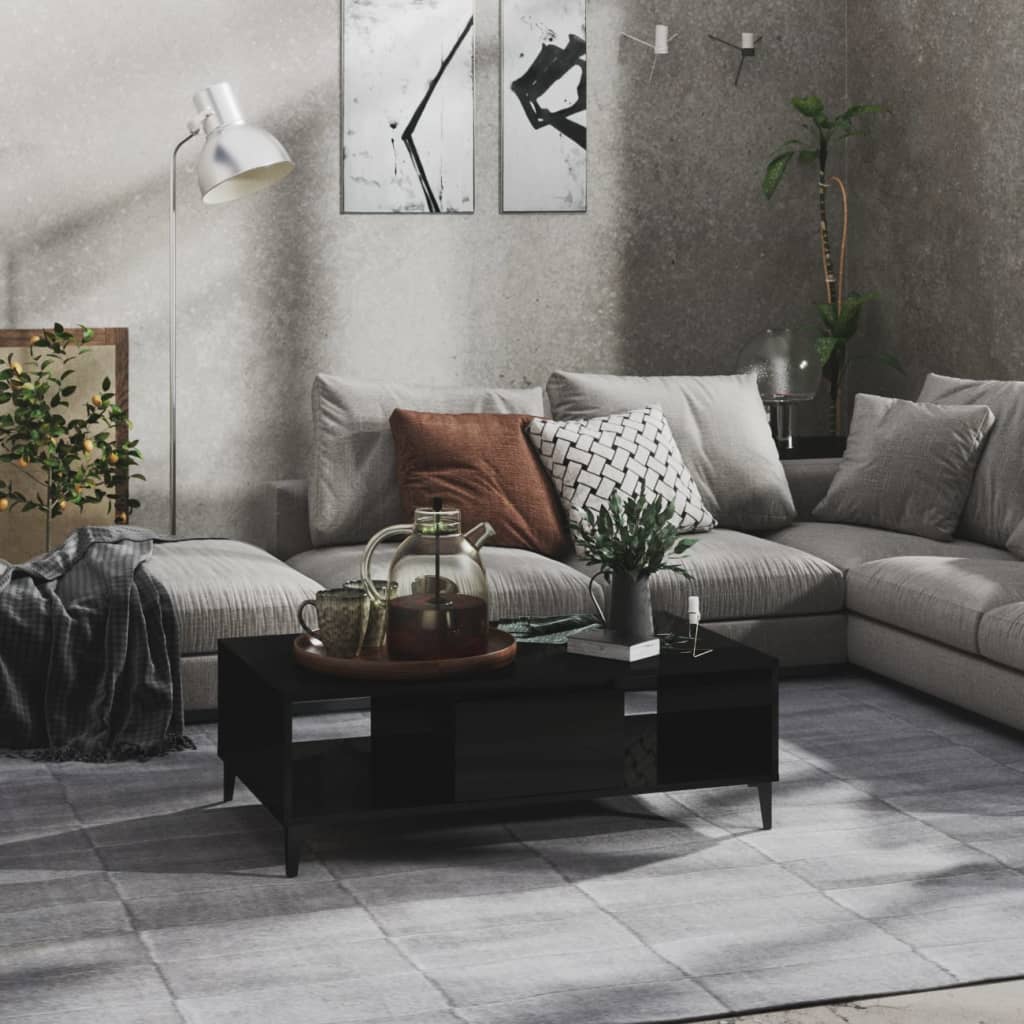 Coffee Table 103.5X60X35 Cm Engineered Wood