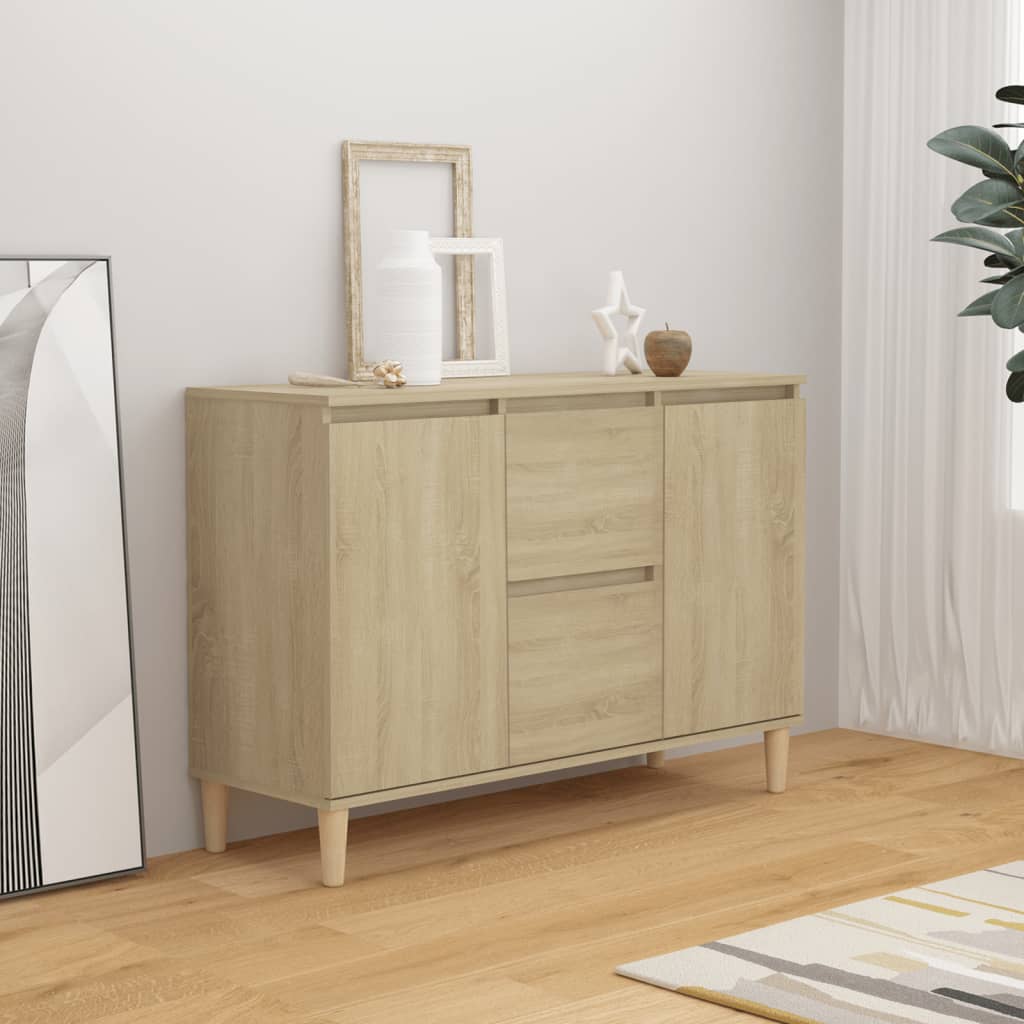 Sideboard 103.5X35X70 Cm Engineered Wood