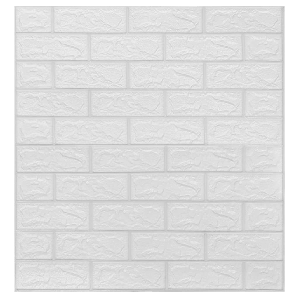 3D Wallpaper Bricks Self-Adhesive 10 Pcs