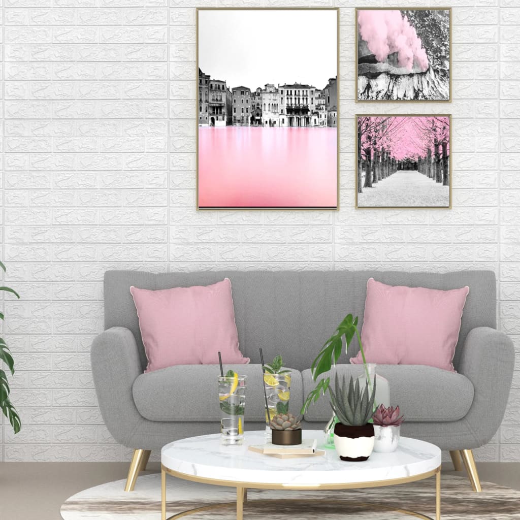 3D Wallpaper Bricks Self-Adhesive 10 Pcs