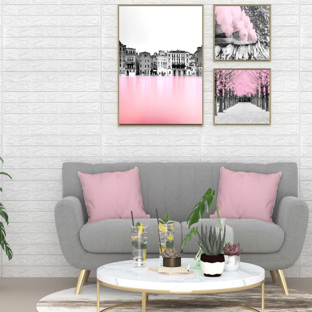 3D Wallpaper Bricks Self-Adhesive 10 Pcs