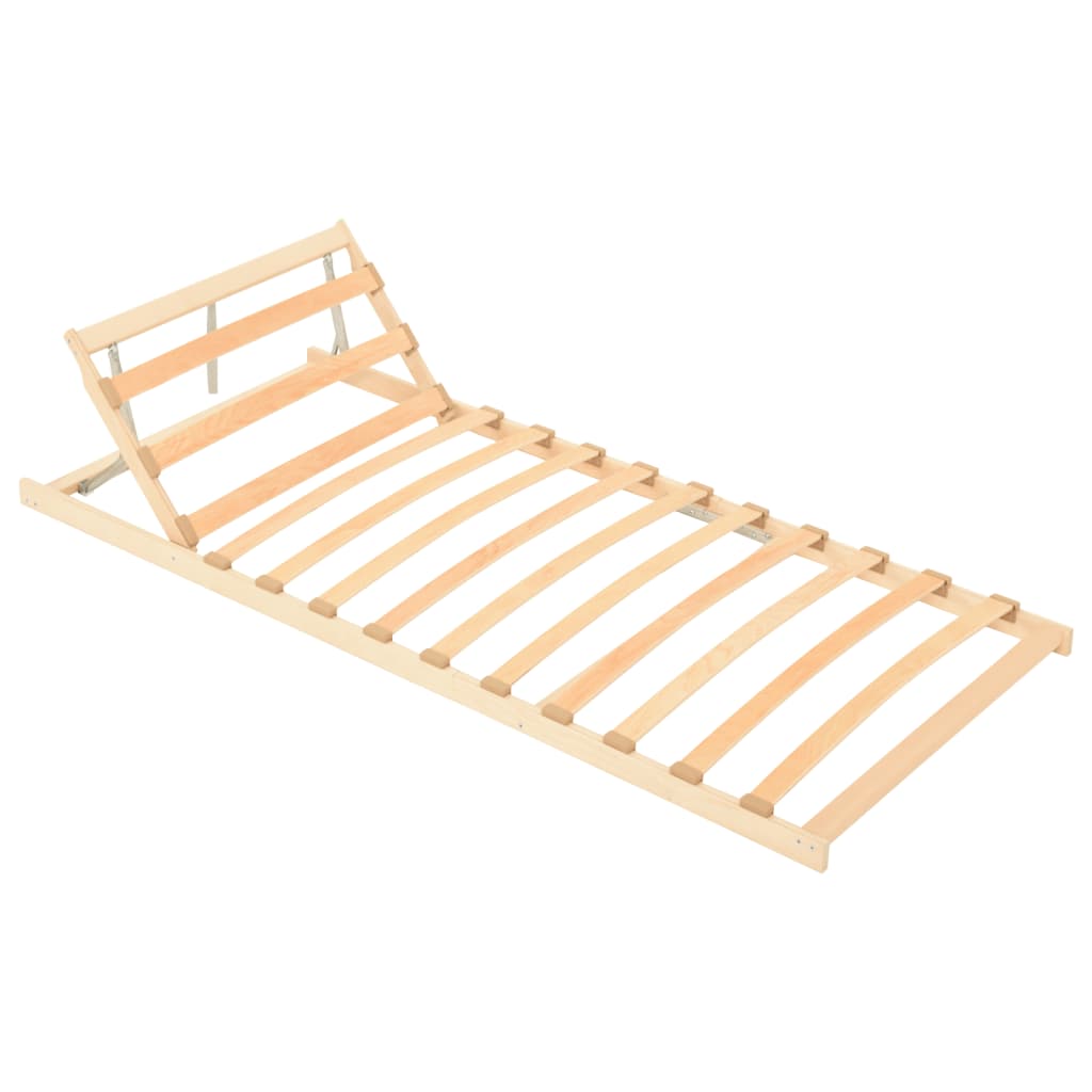 Slatted Bed Without Mattress Base With 13 Slats 100X200Cm