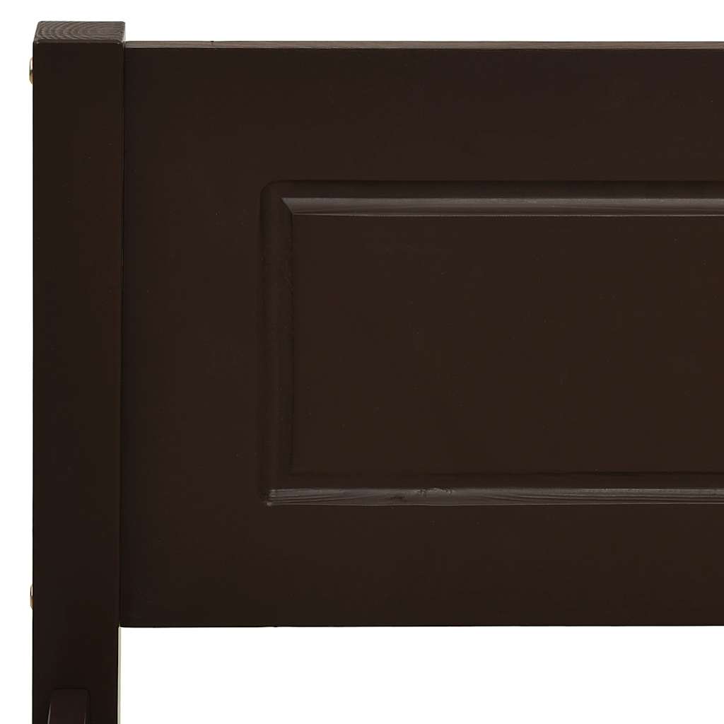 Bed Frame Without Mattress Solid Pinewood