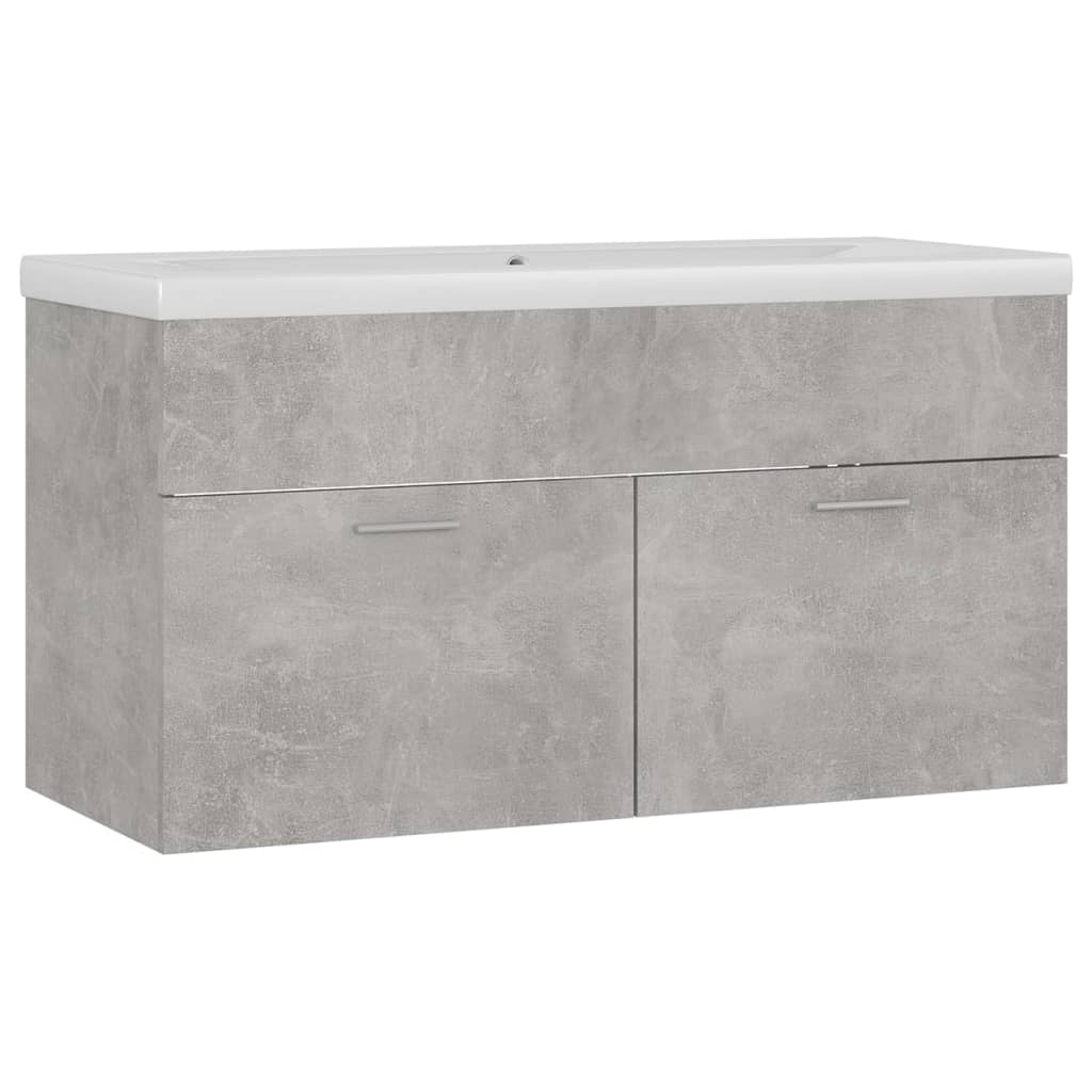 Sink Cabinet With Built-In Basin Engineered Wood