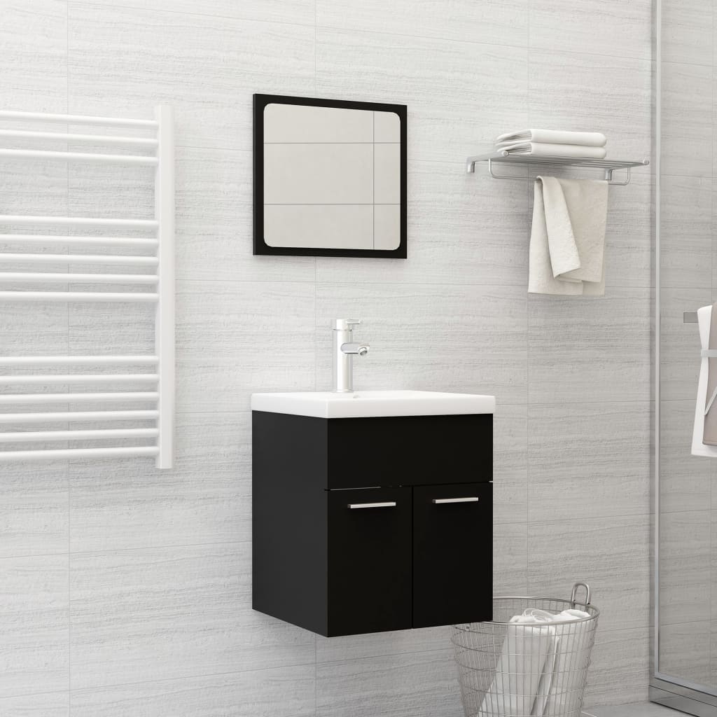 Bathroom Furniture Set Engineered Wood
