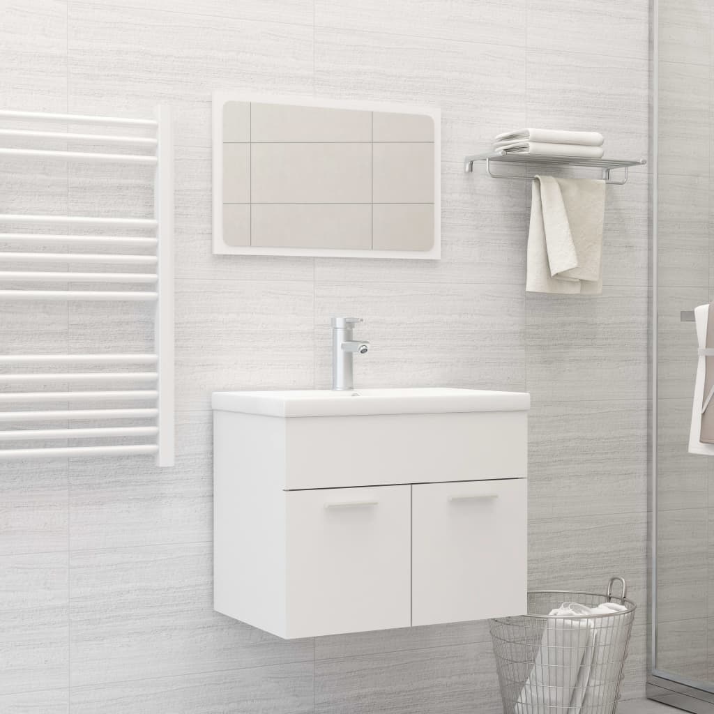Bathroom Furniture Set Engineered Wood