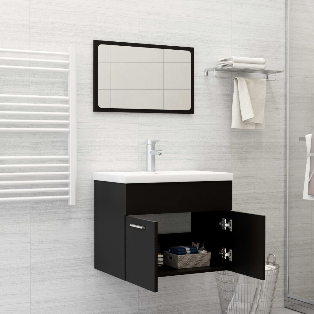 Bathroom Furniture Set Engineered Wood