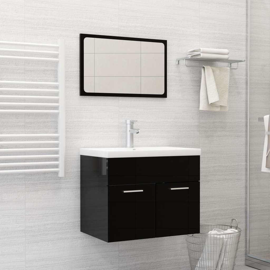 Bathroom Furniture Set Engineered Wood