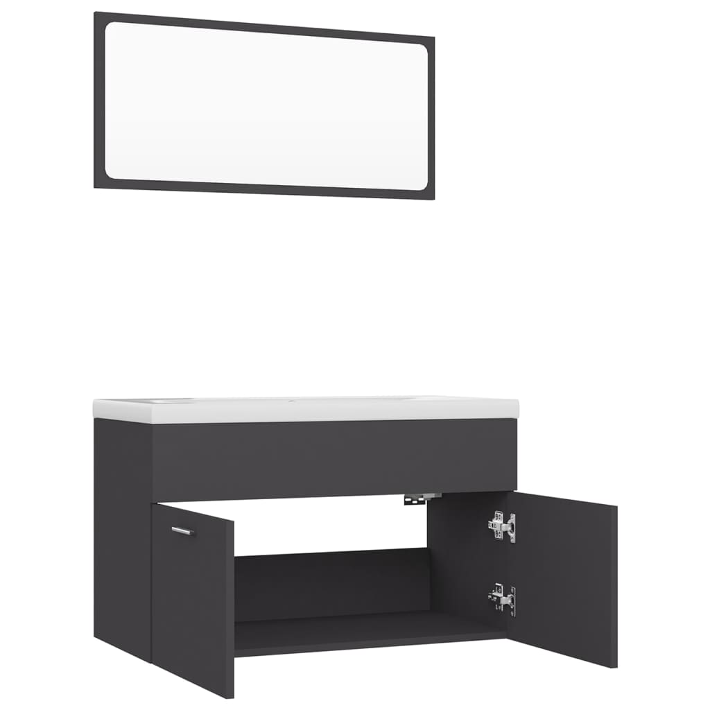 Bathroom Furniture Set Engineered Wood