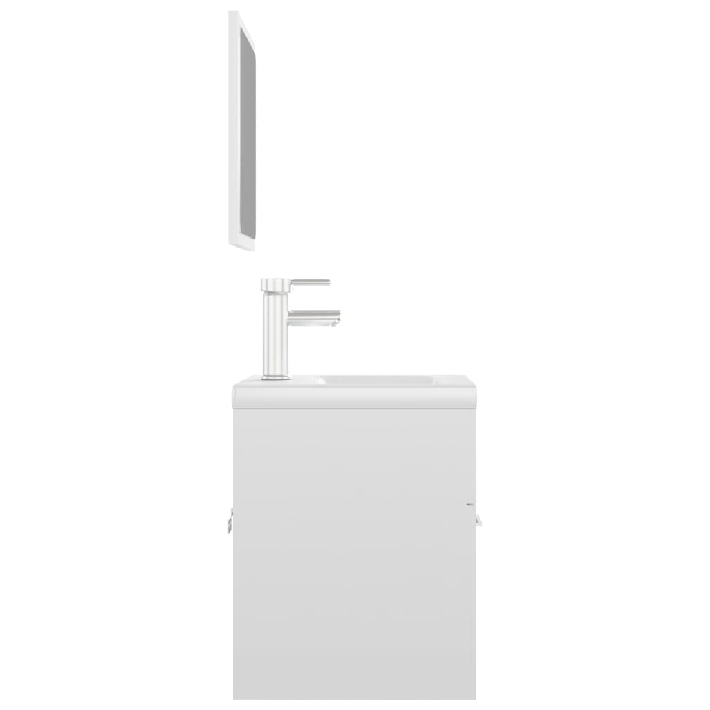 Bathroom Furniture Set Engineered Wood