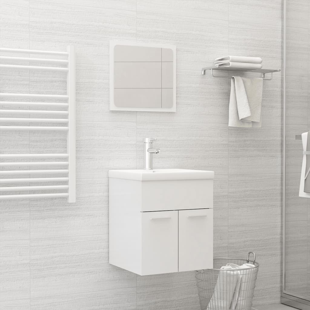 Bathroom Furniture Set Engineered Wood