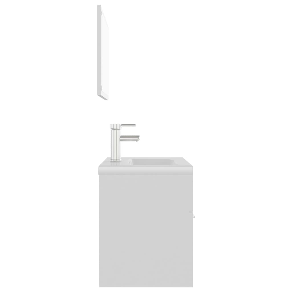 Bathroom Furniture Set Engineered Wood