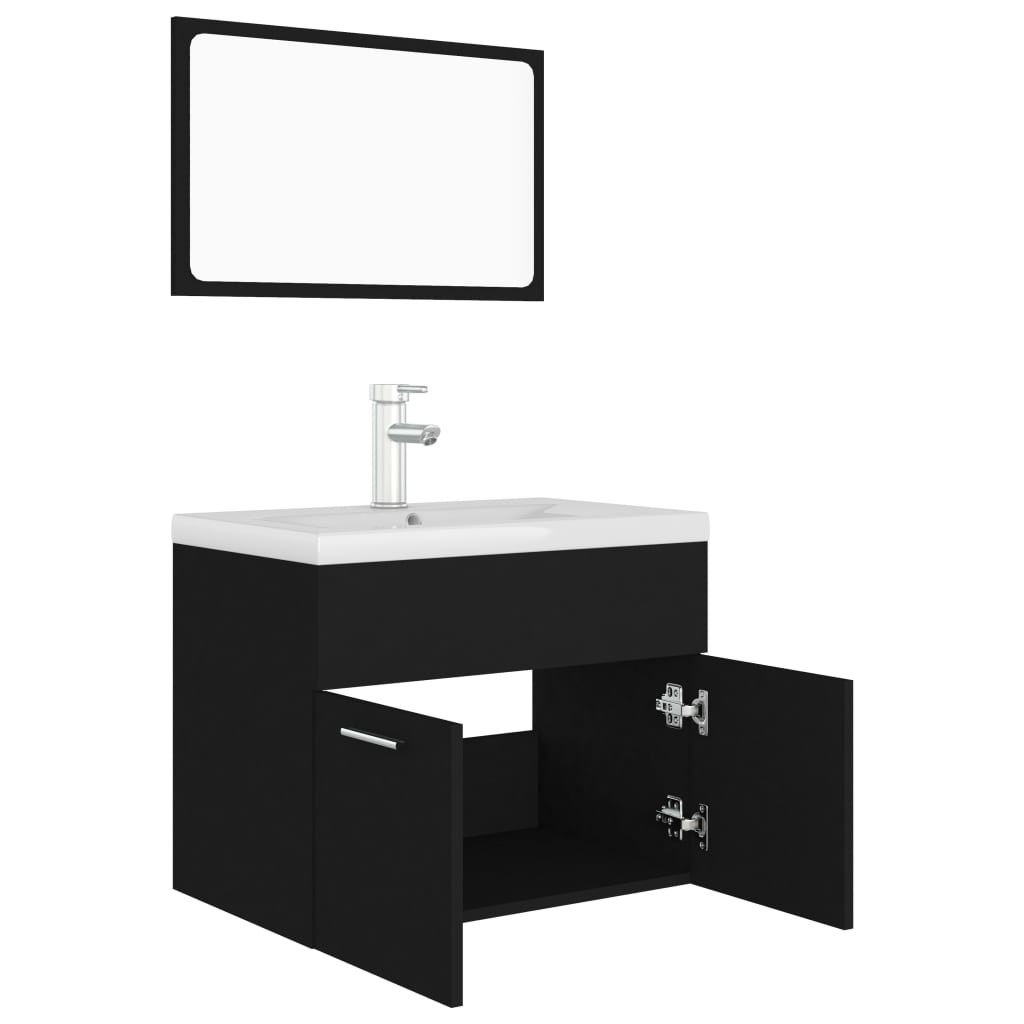 Bathroom Furniture Set Engineered Wood