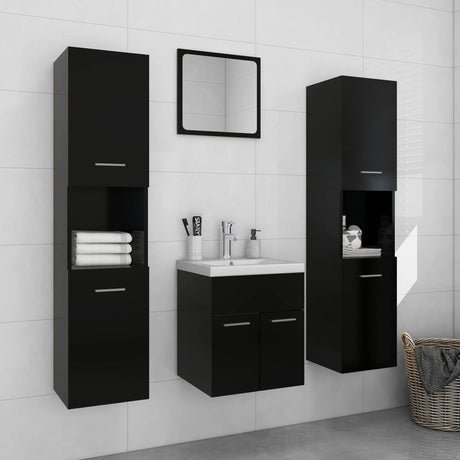 Bathroom Furniture Set Engineered Wood