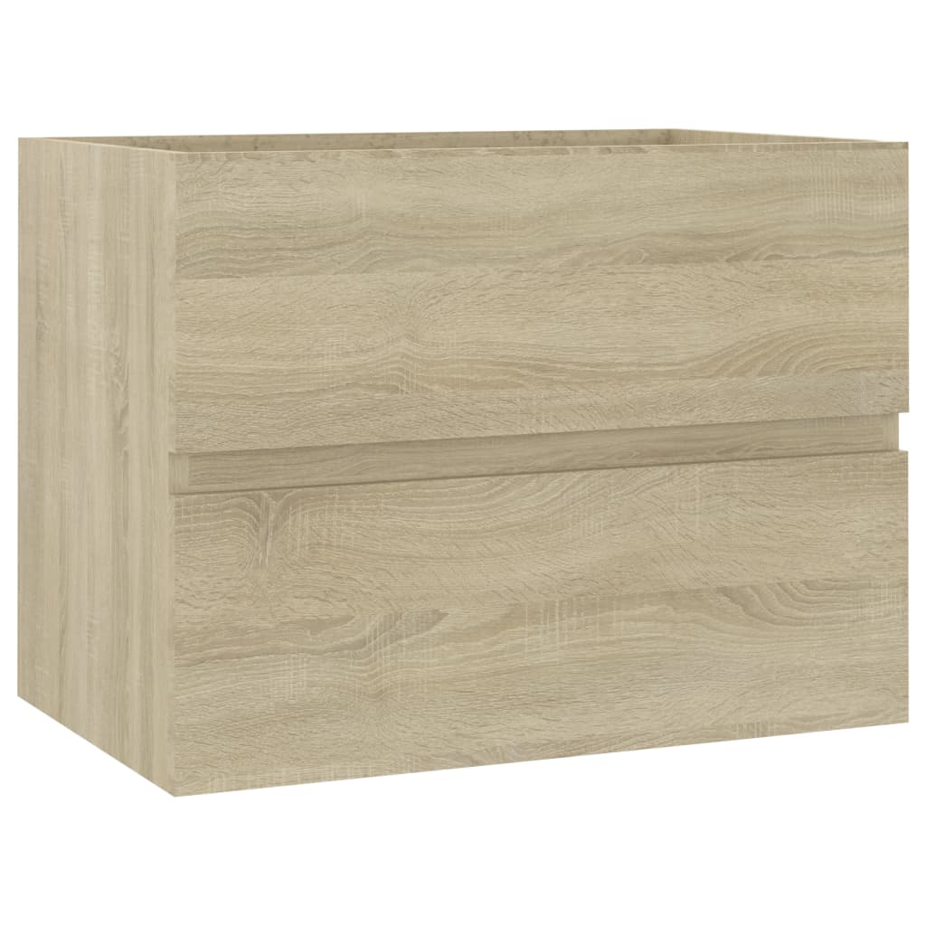 Sink Cabinet With Built-In Basin Engineered Wood