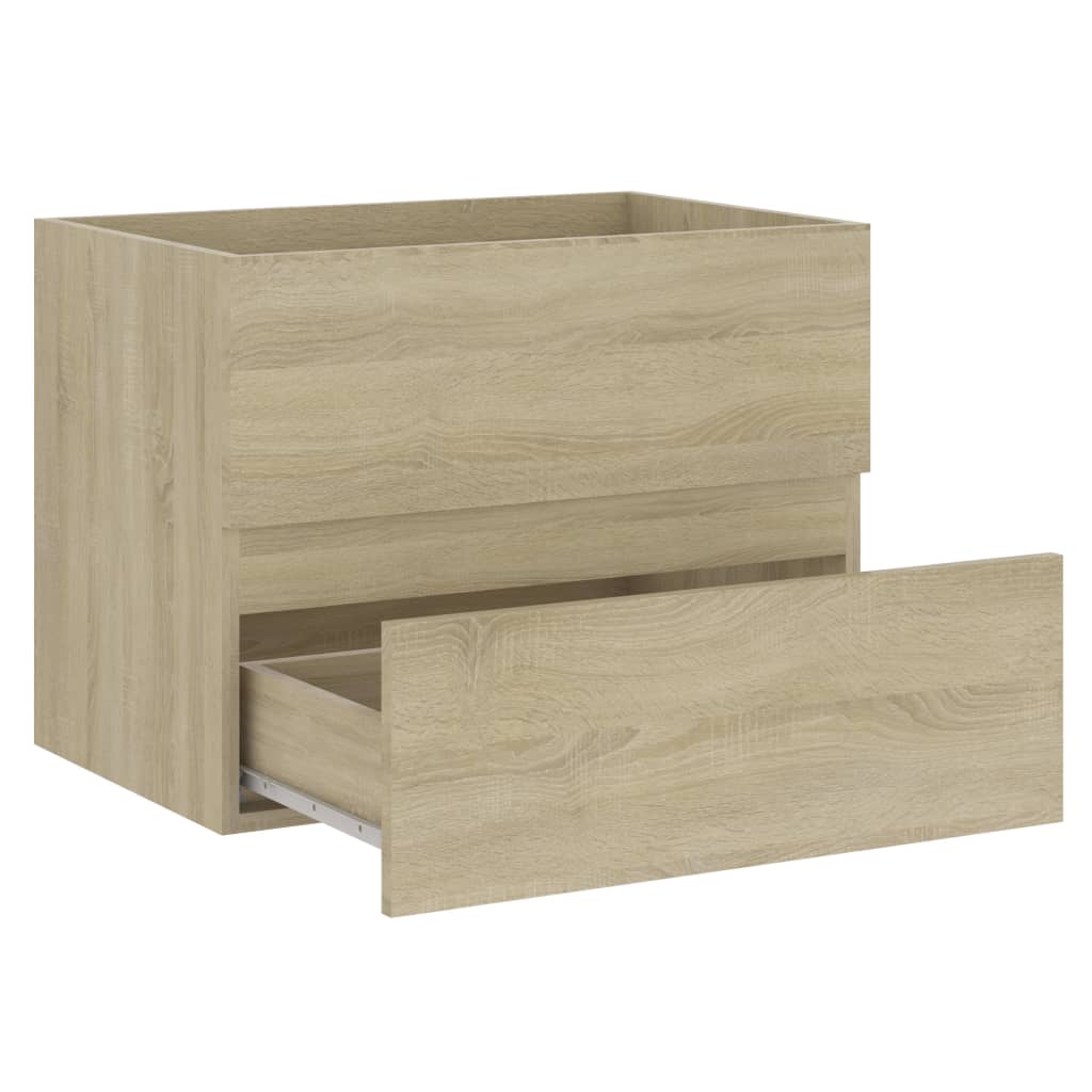 Sink Cabinet With Built-In Basin Engineered Wood