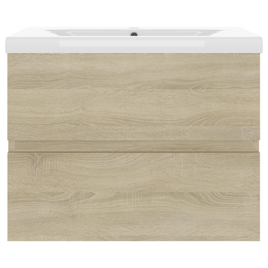 Sink Cabinet With Built-In Basin Engineered Wood