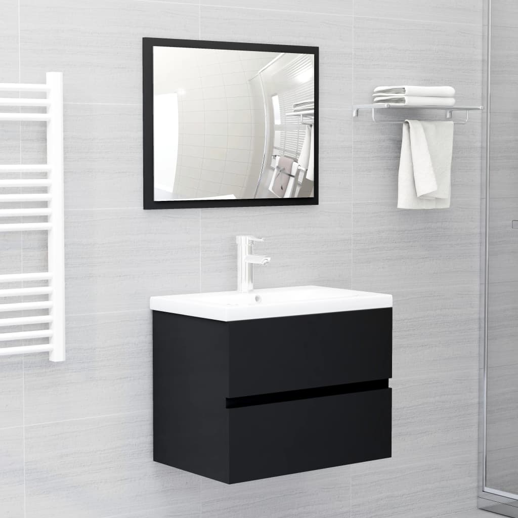 Bathroom Furniture Set Engineered Wood