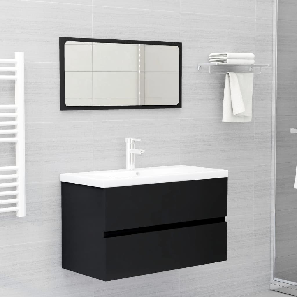 Bathroom Furniture Set Engineered Wood