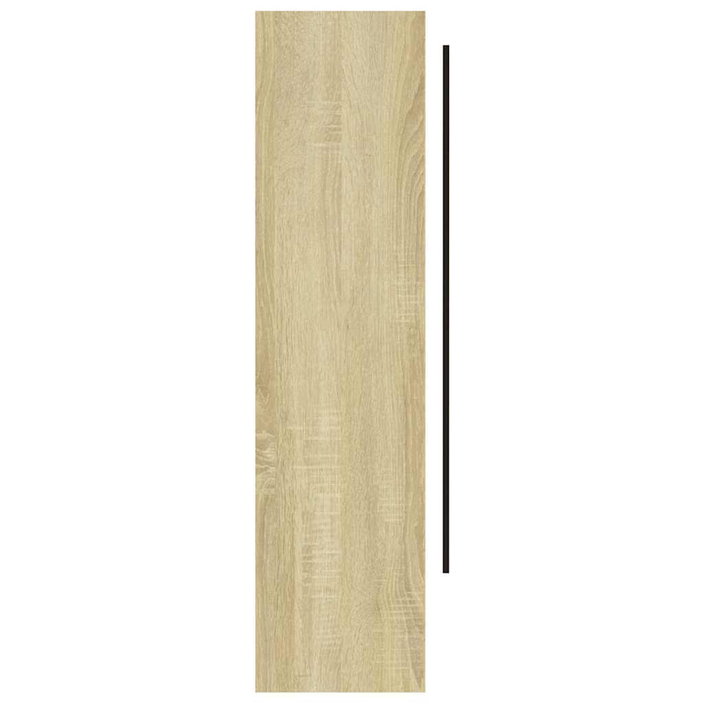 Bathroom Mirror Cabinet 80X15X60 Cm Mdf