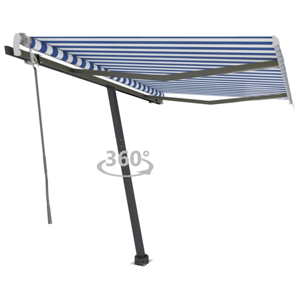 Freestanding Manual Retractable Awning