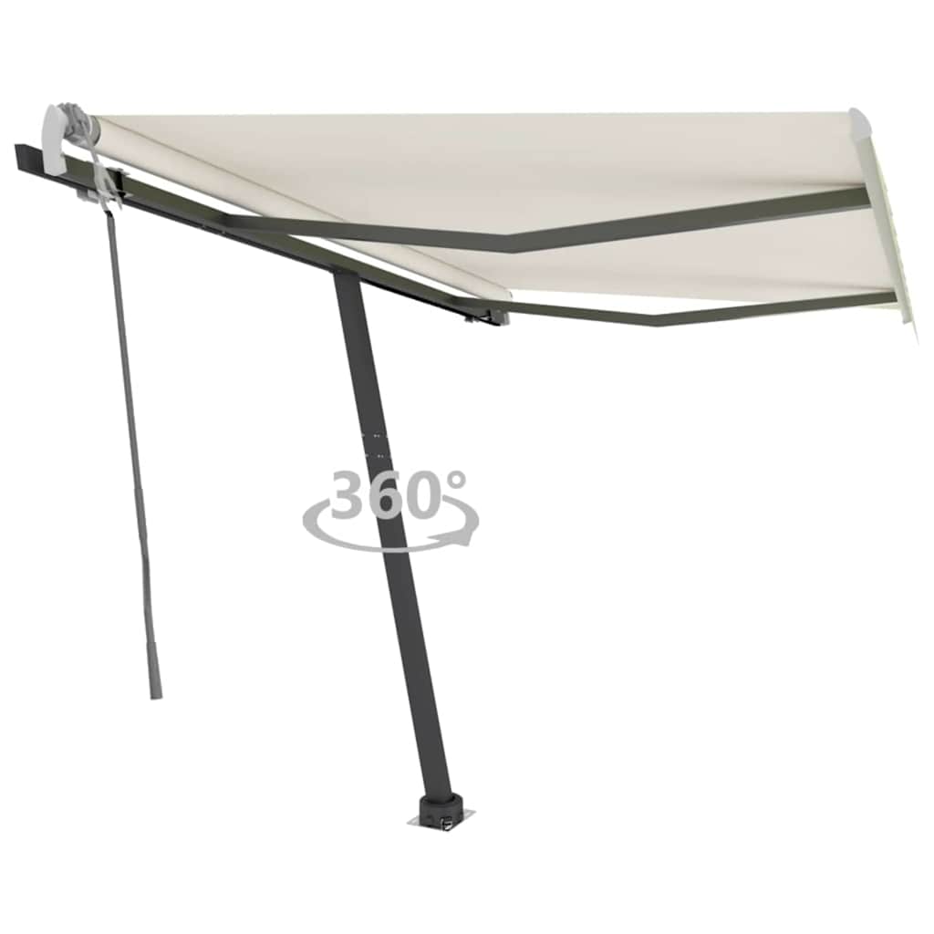 Freestanding Manual Retractable Awning