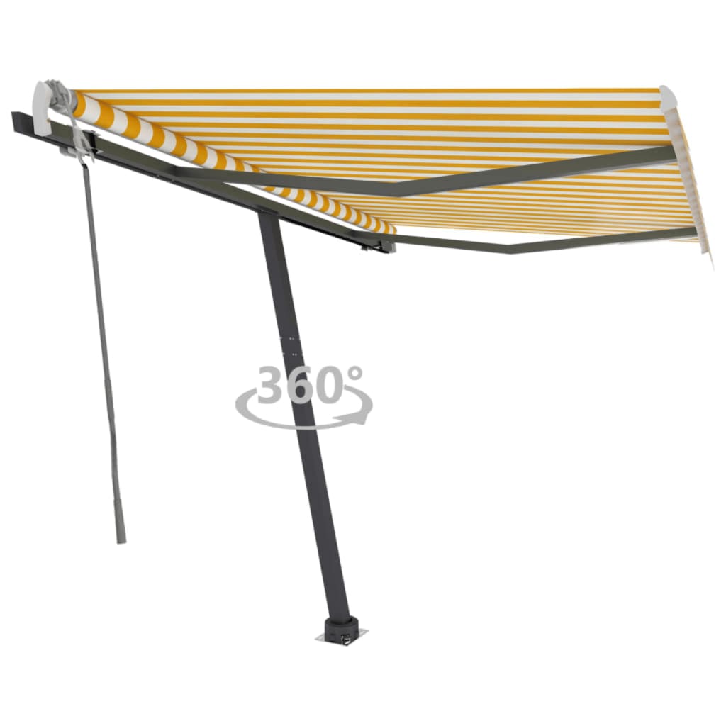Freestanding Manual Retractable Awning