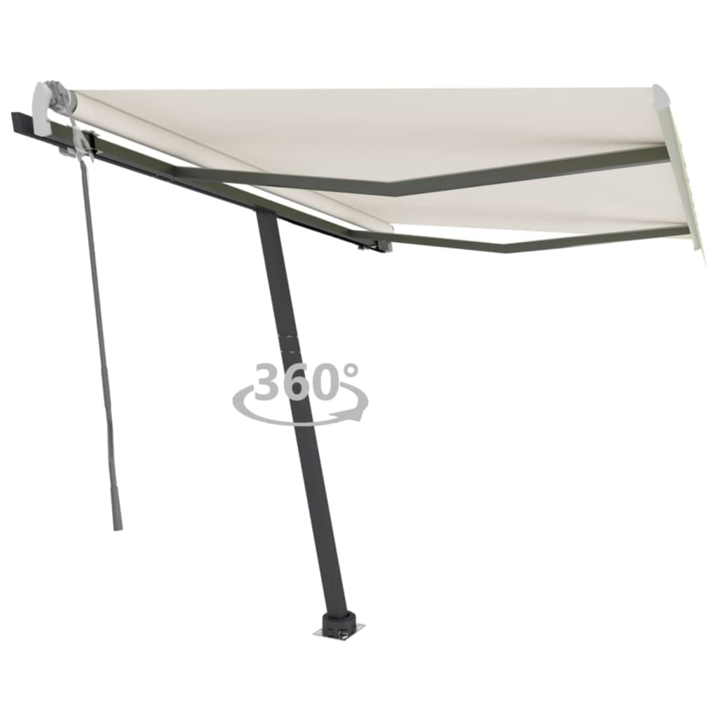 Freestanding Manual Retractable Awning