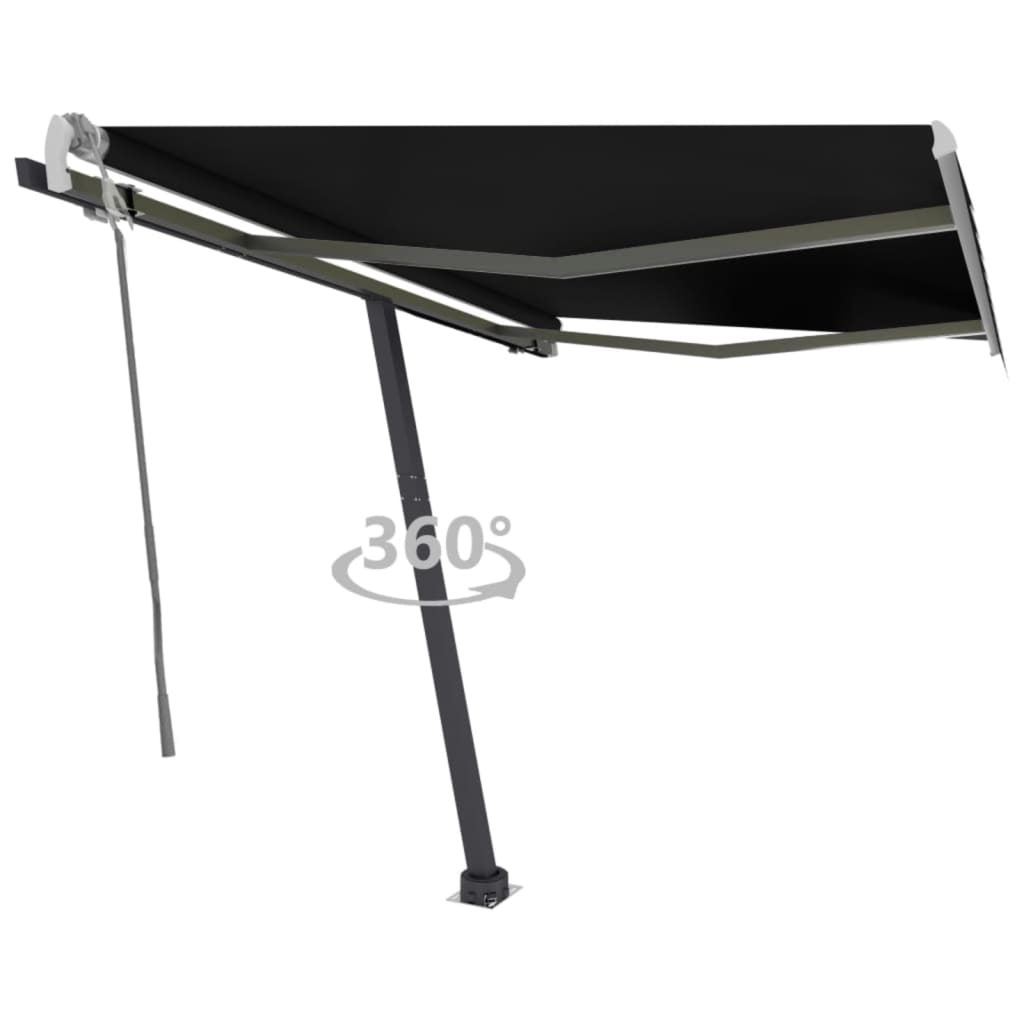 Freestanding Manual Retractable Awning