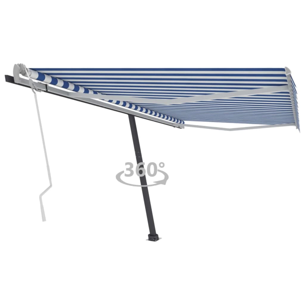 Freestanding Manual Retractable Awning