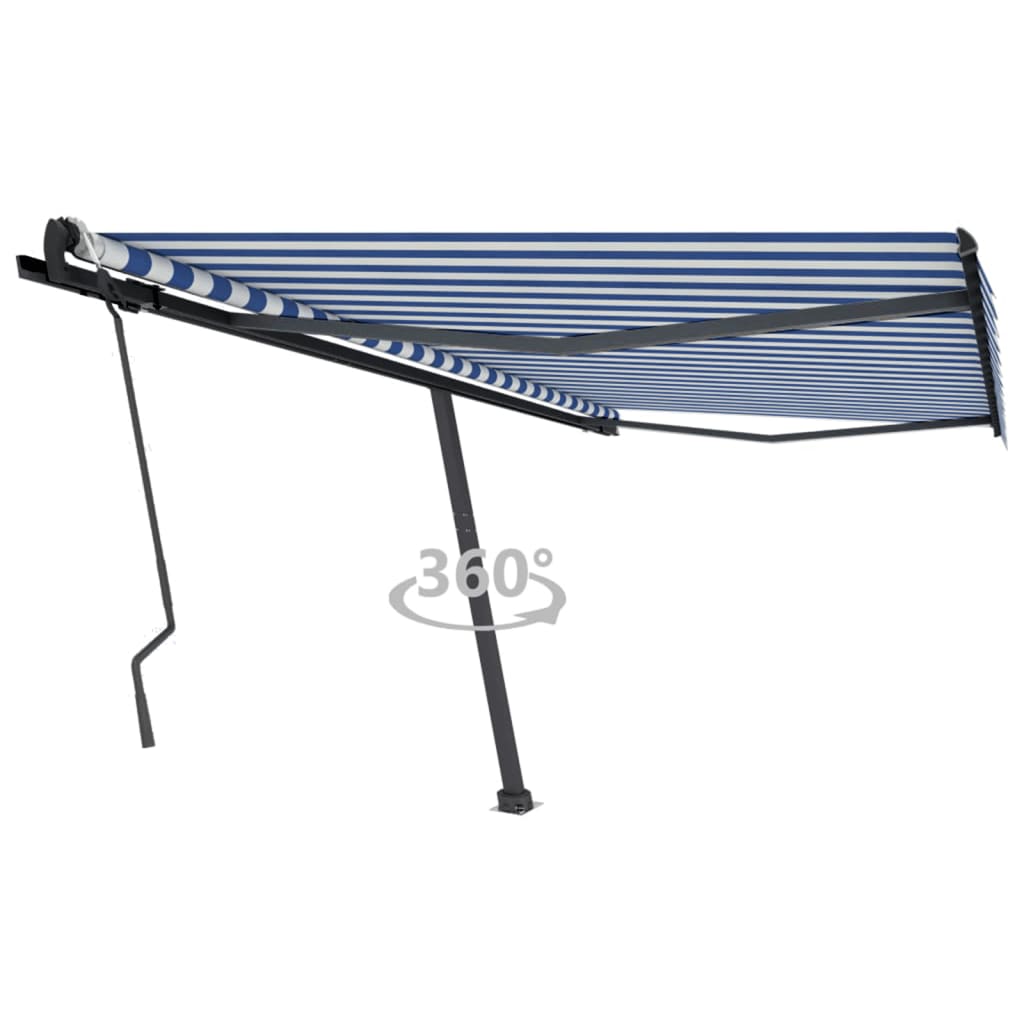 Freestanding Manual Retractable Awning
