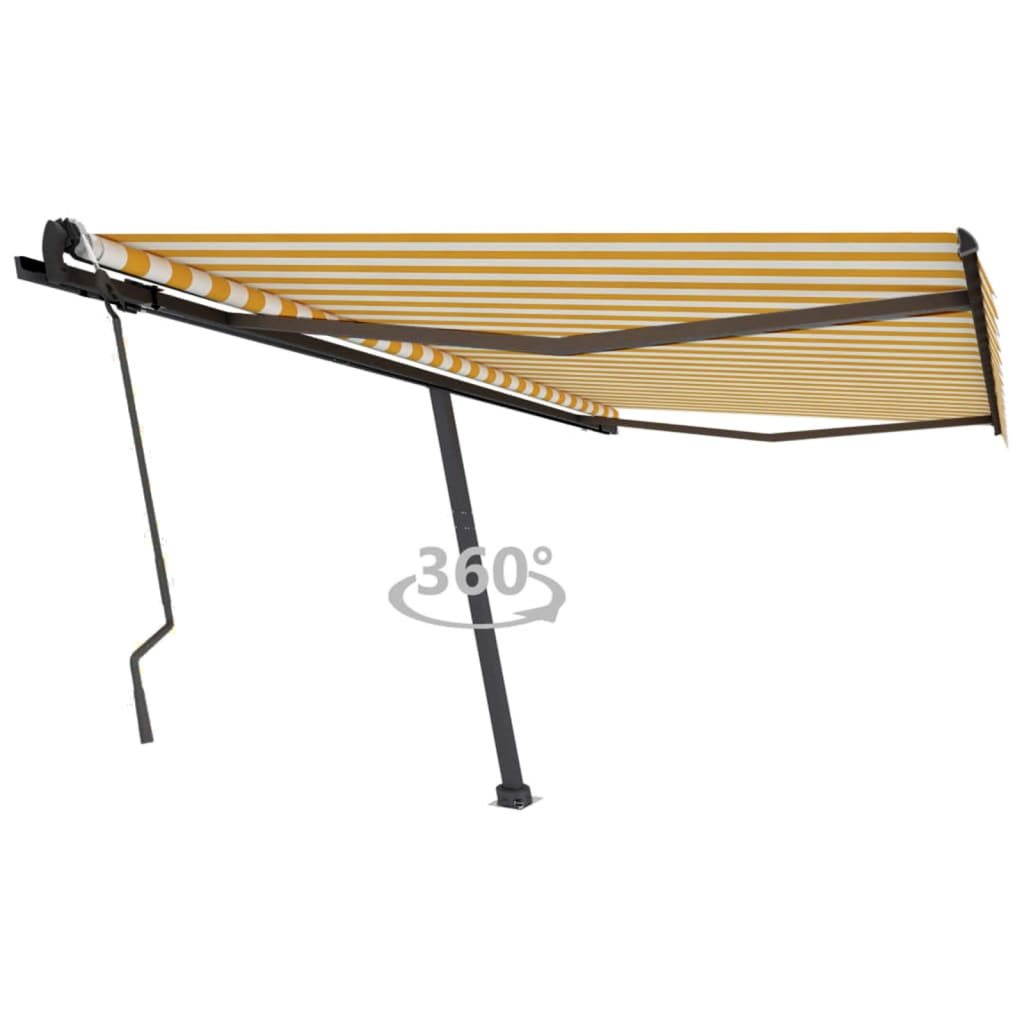 Freestanding Manual Retractable Awning