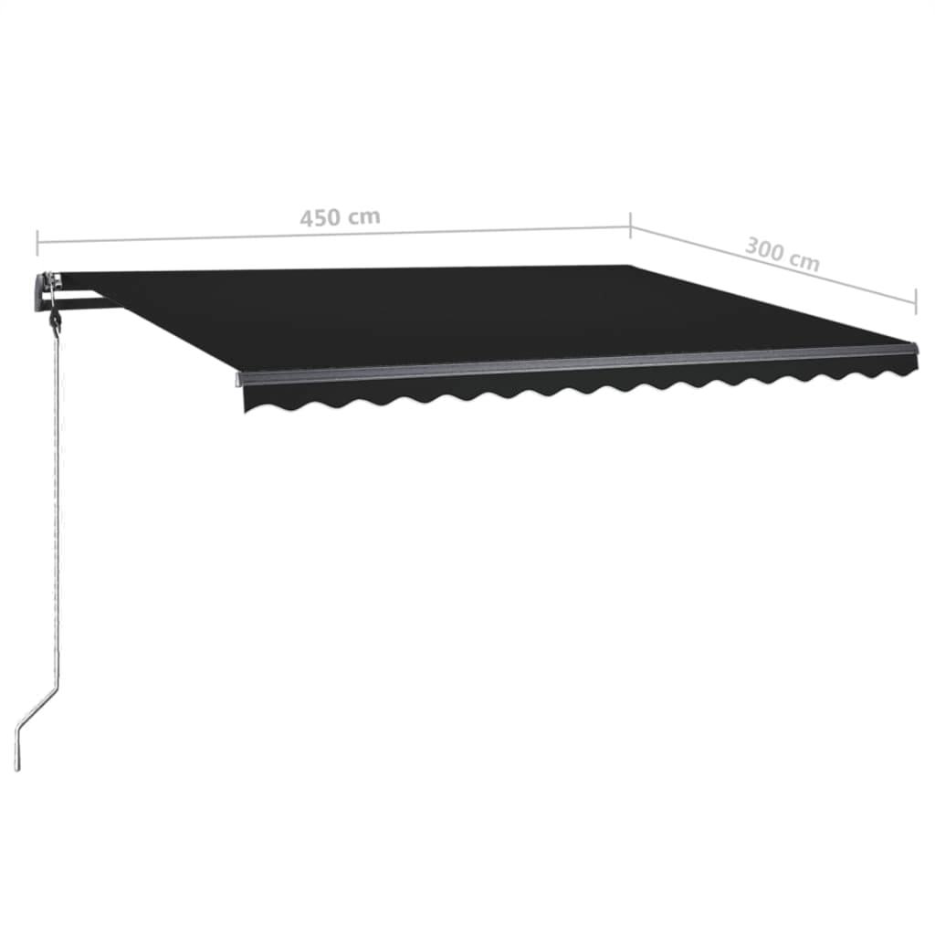 Freestanding Manual Retractable Awning