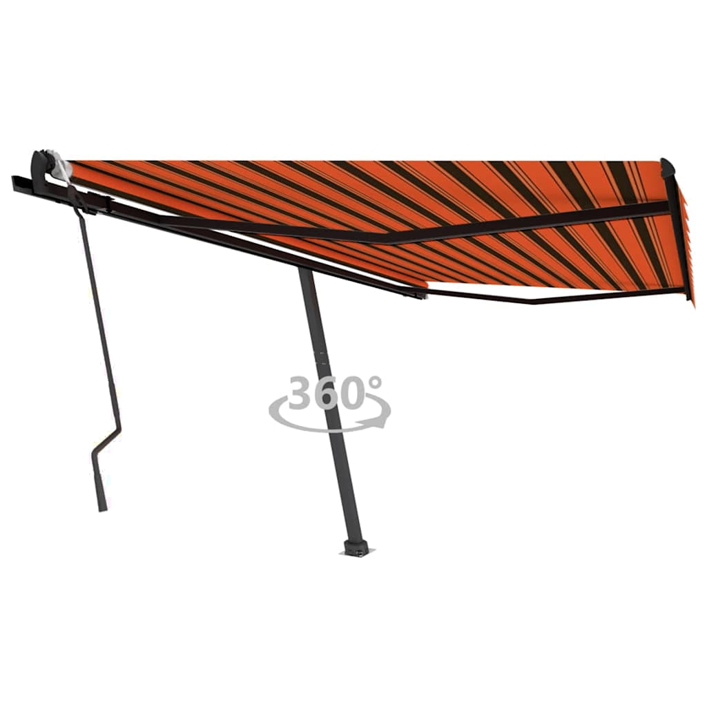Freestanding Manual Retractable Awning