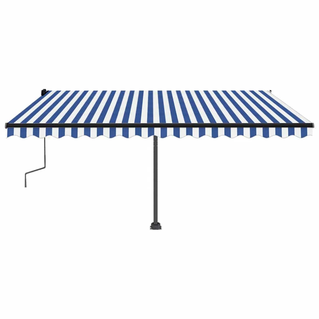Manual Retractable Awning With Led