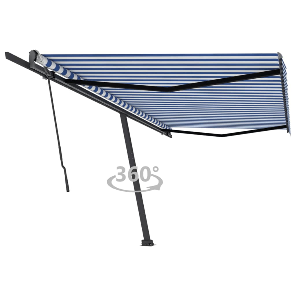 Freestanding Manual Retractable Awning