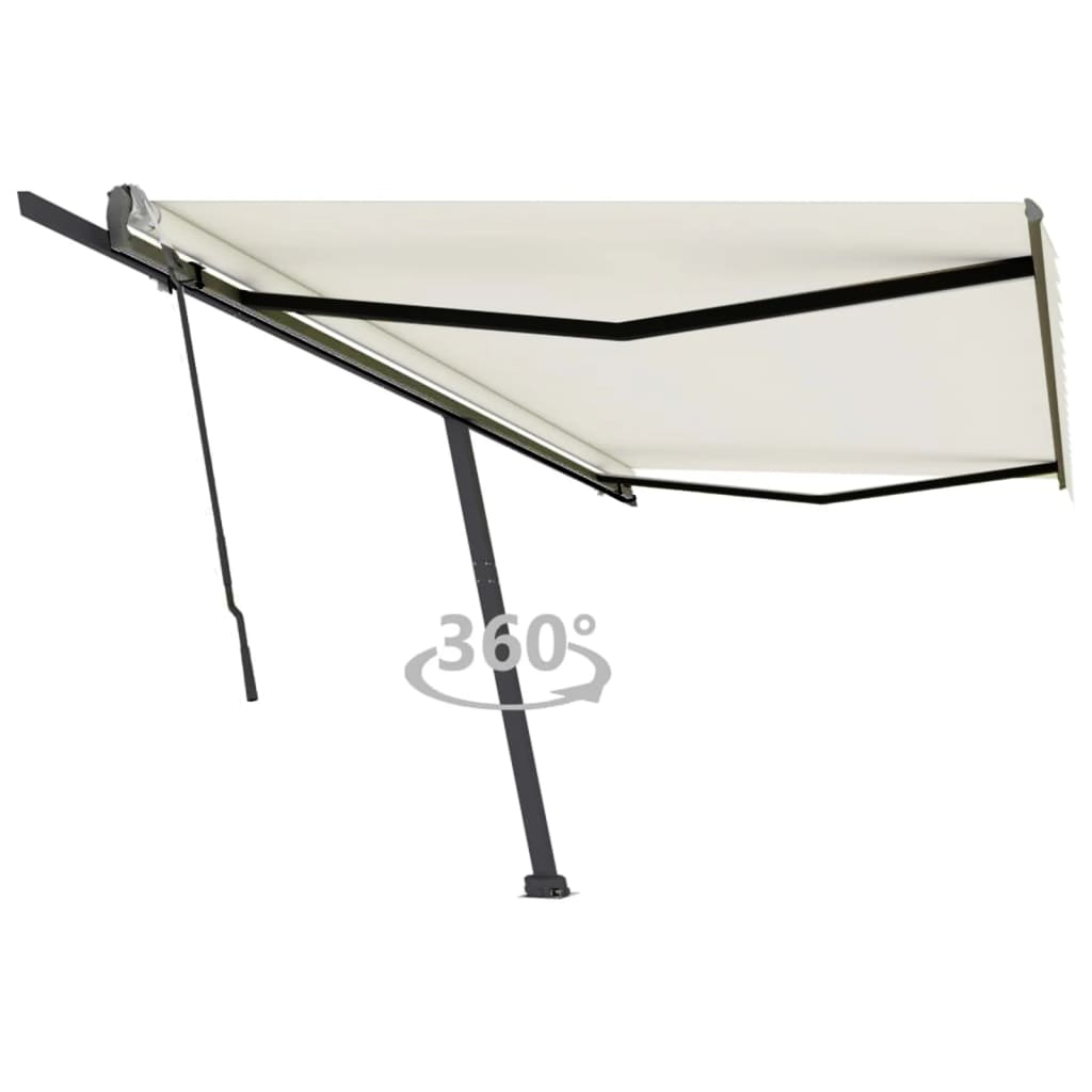 Freestanding Manual Retractable Awning