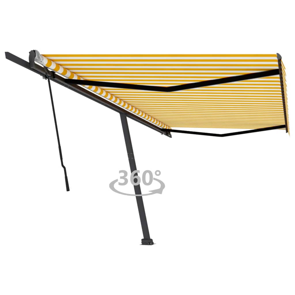 Freestanding Manual Retractable Awning