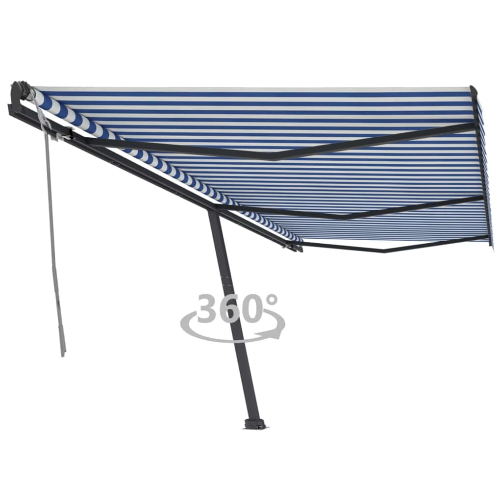 Freestanding Manual Retractable Awning