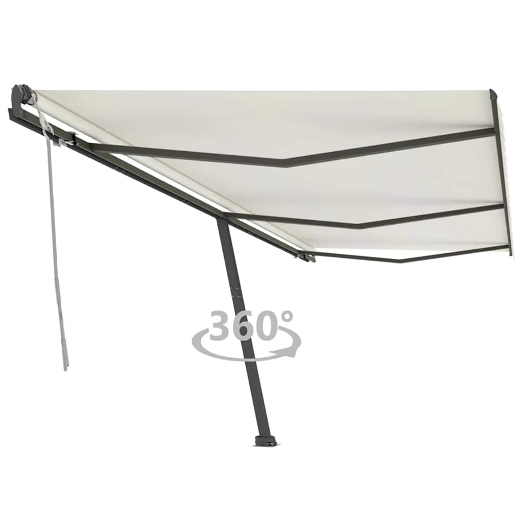 Freestanding Manual Retractable Awning