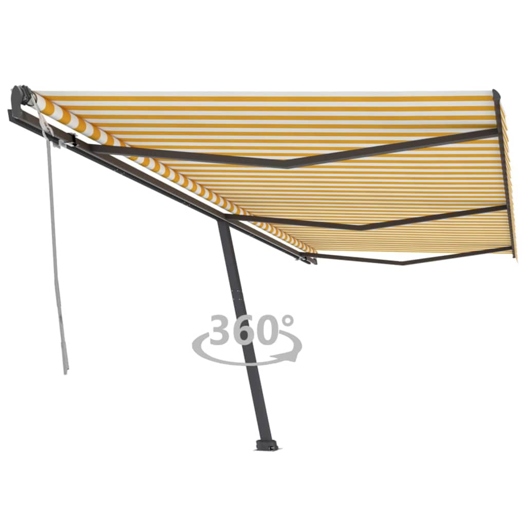 Freestanding Manual Retractable Awning