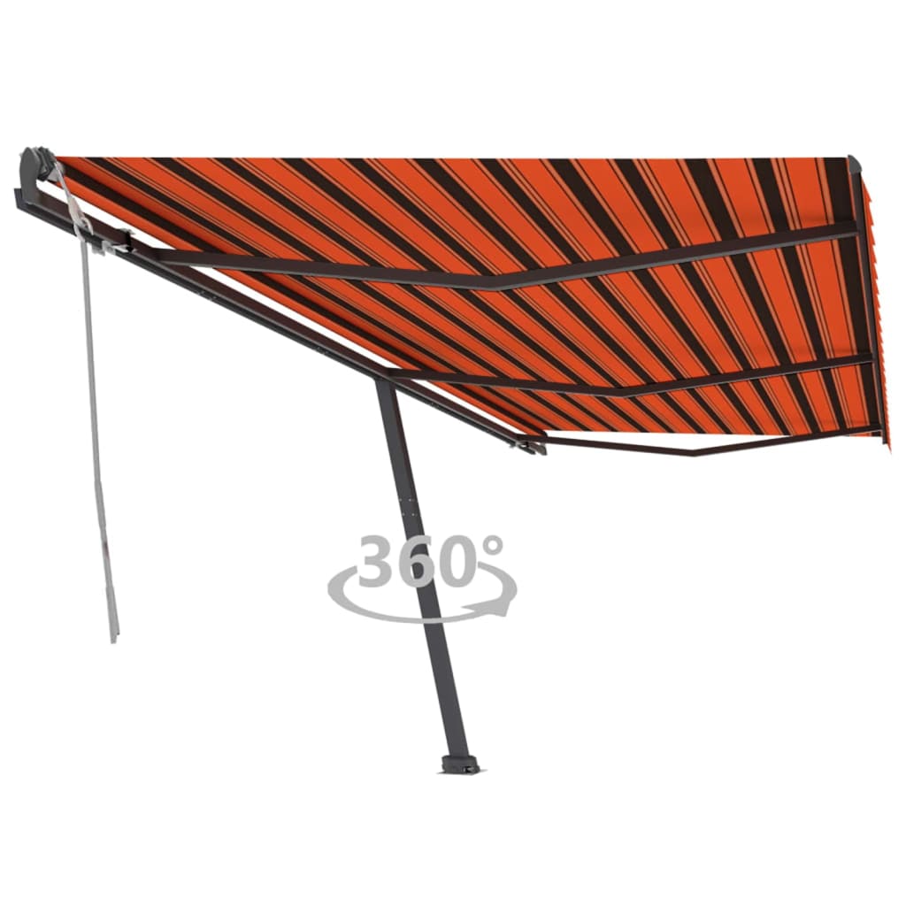 Freestanding Manual Retractable Awning