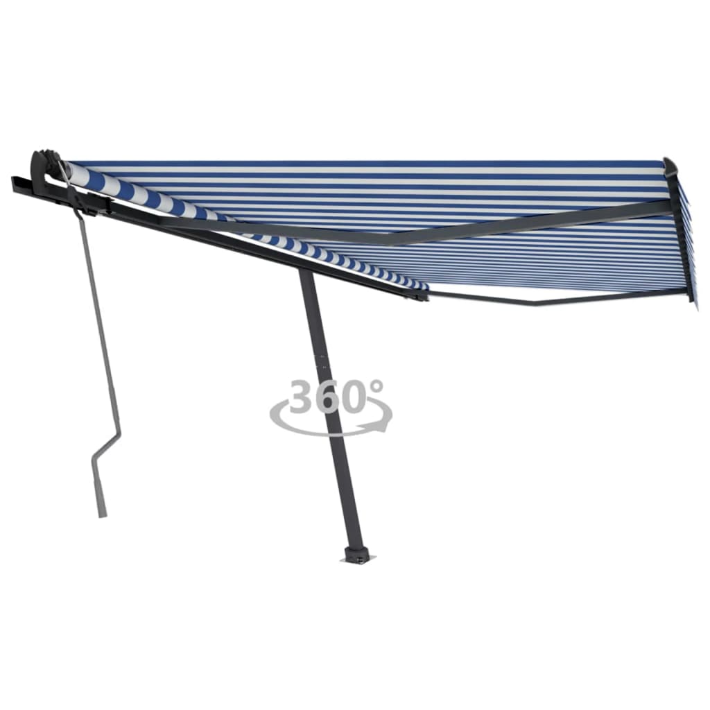 Freestanding Manual Retractable Awning