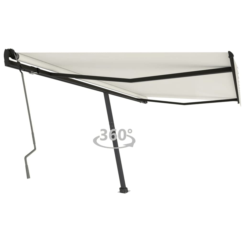 Freestanding Manual Retractable Awning